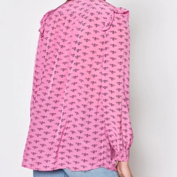 Joie Mintee Blouse in Orchid - Picture 3 of 15